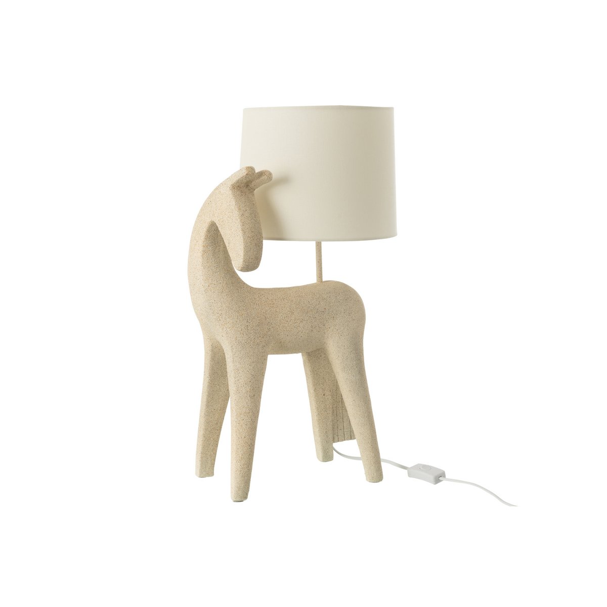 J-Line Tafellamp Paard Modern Resine Beige J-Line