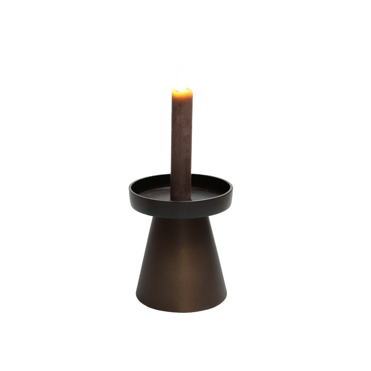 Kaarshouder - Viedma bronze Vase The World