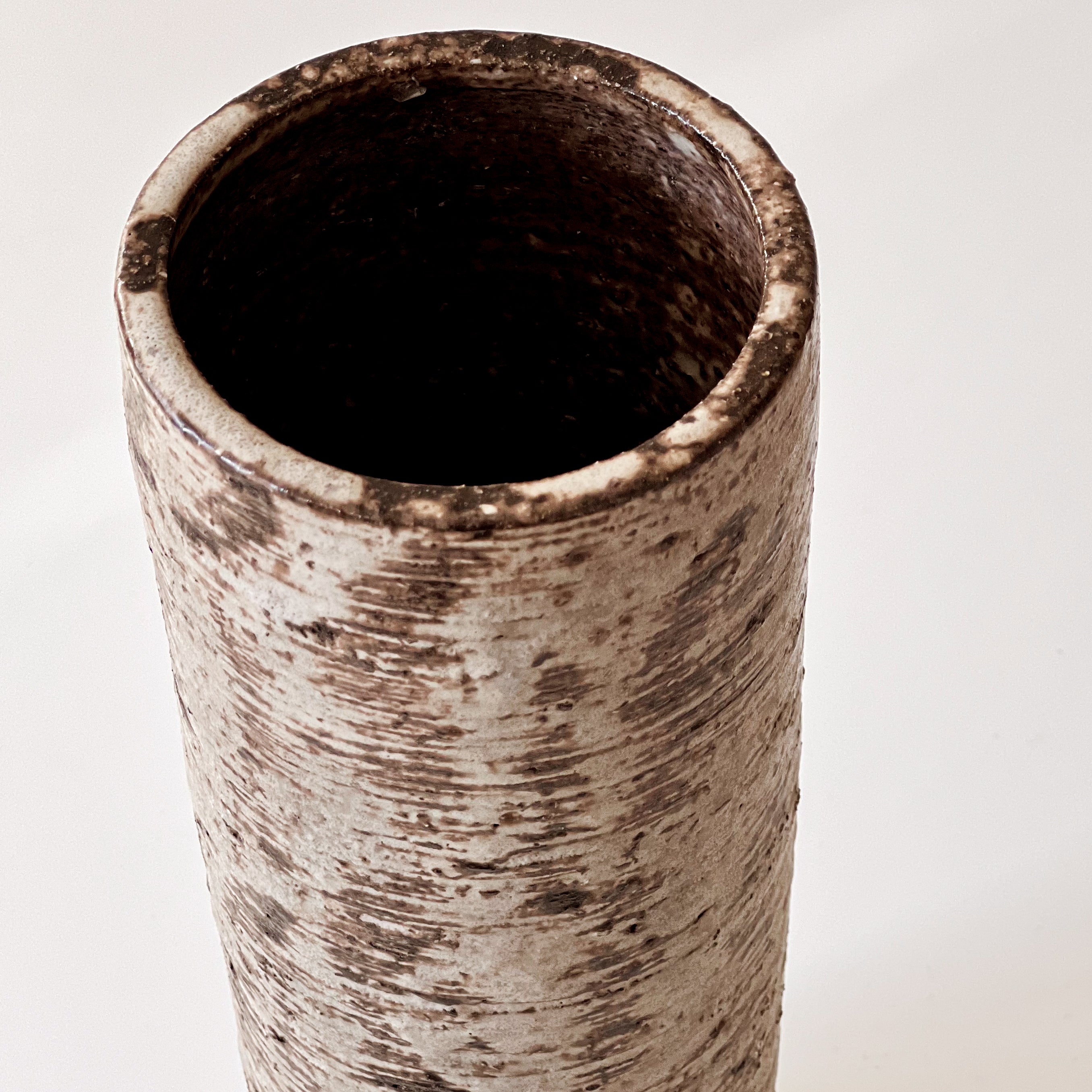 keramische vaas – natuurlijke berkenbast look – vintage decoratie Noii HOME