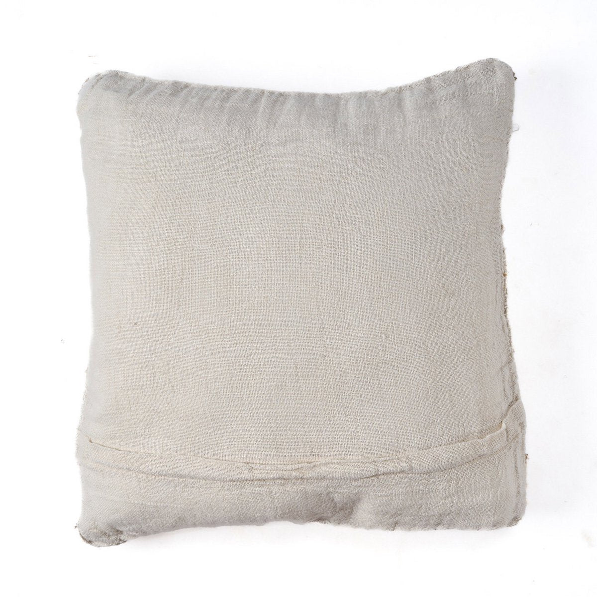 Kussenhoes met linnen draden - Wit naturel Bazar Bizar Living
