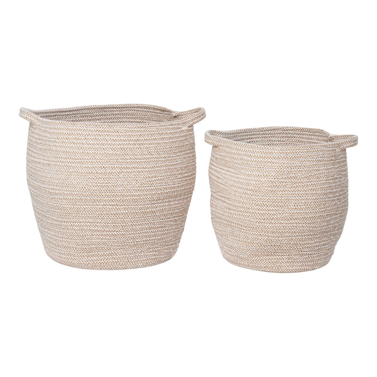 Lamas Basket - Mand, katoen, beige, set van 2 House Nordic ApS