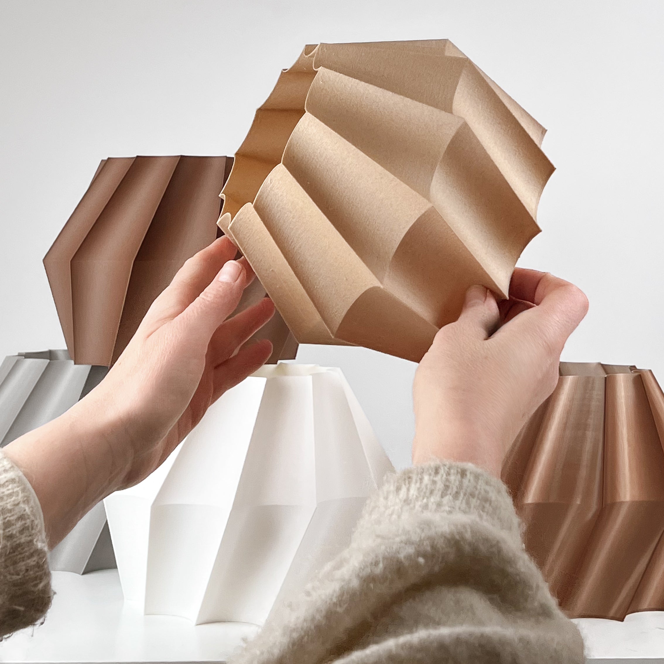 lampenkap hexicon – made by loef | kies je materiaal en kleur Noii HOME