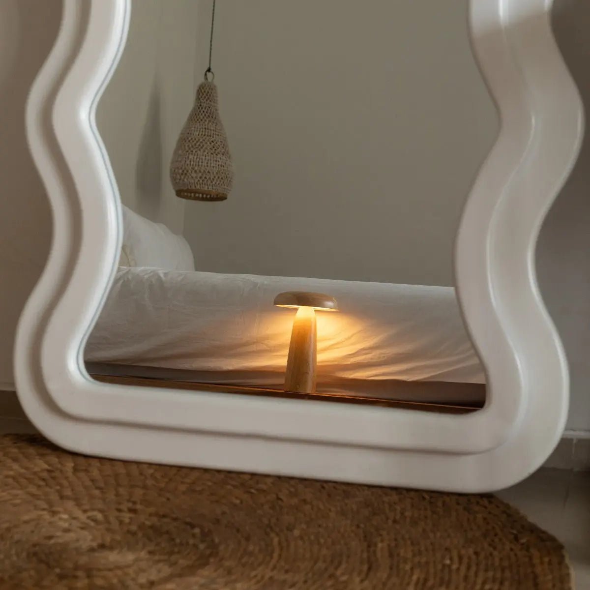 Lennart Houten Tafellamp – Oplaadbare, dimbare en draadloze verlichting Tavellio - Amsterdam