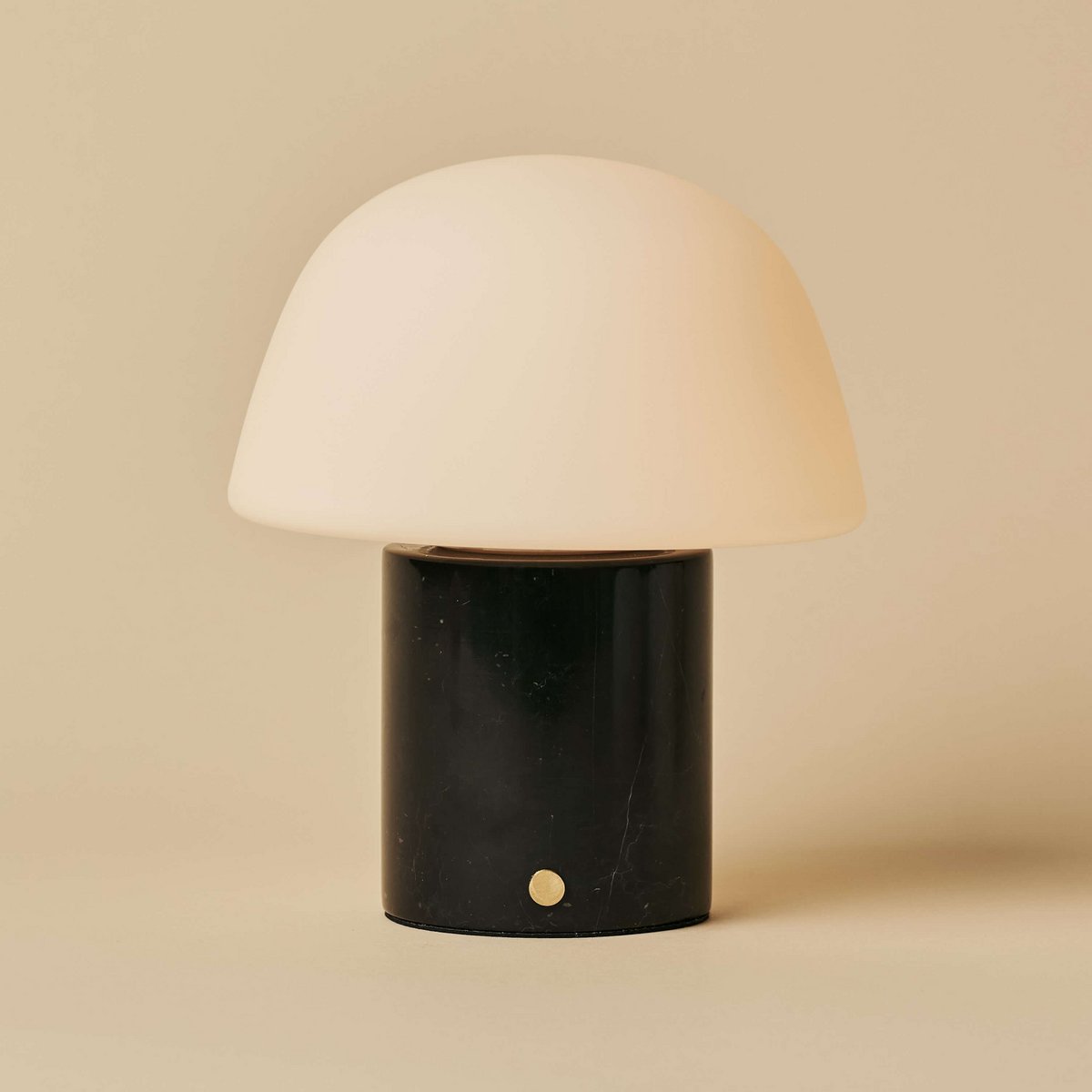 Maes Black / Nero Marquina - Elegante marmeren oplaadbare tafellamp, tot 100 uur verlichting, stijlvol en functioneel Tavellio - Amsterdam
