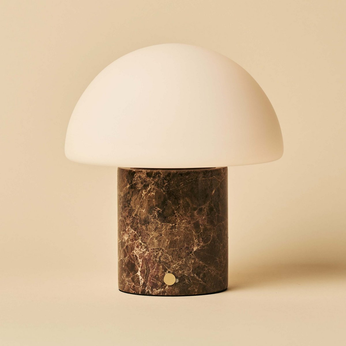 Maris Brown / Emperador Dark - Classic Marble Laidable Table Lamp met 3 lichte kleuren en dimfunctie Tavellio - Amsterdam
