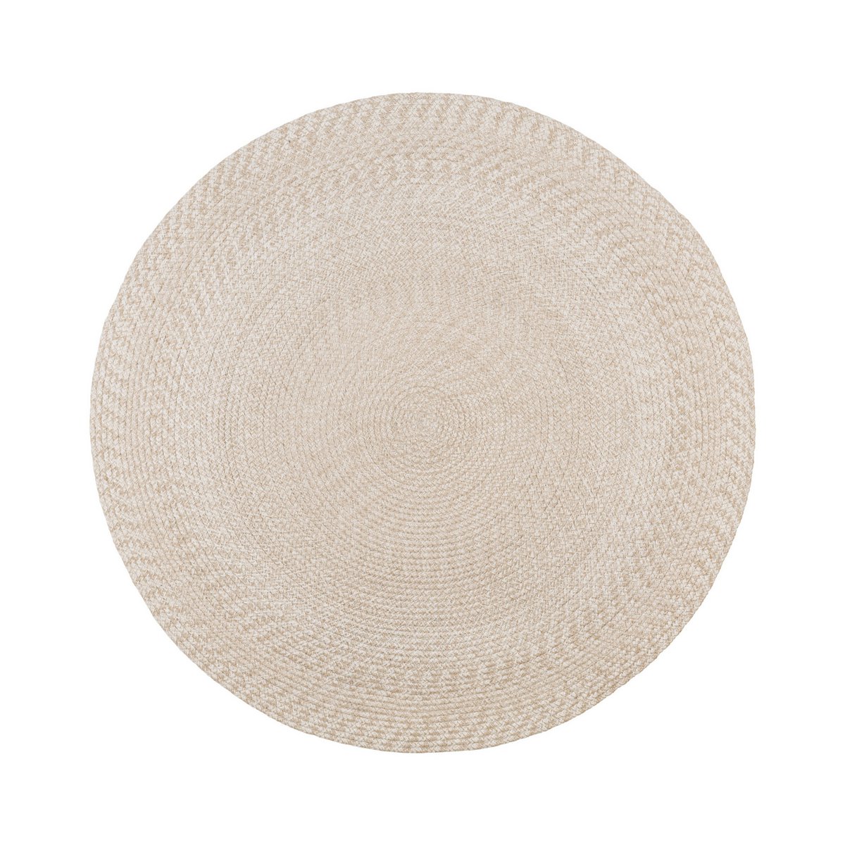 Menorca Vloerkleed - Zand, 100% gerecycled PET, Ø120 cm House Nordic ApS