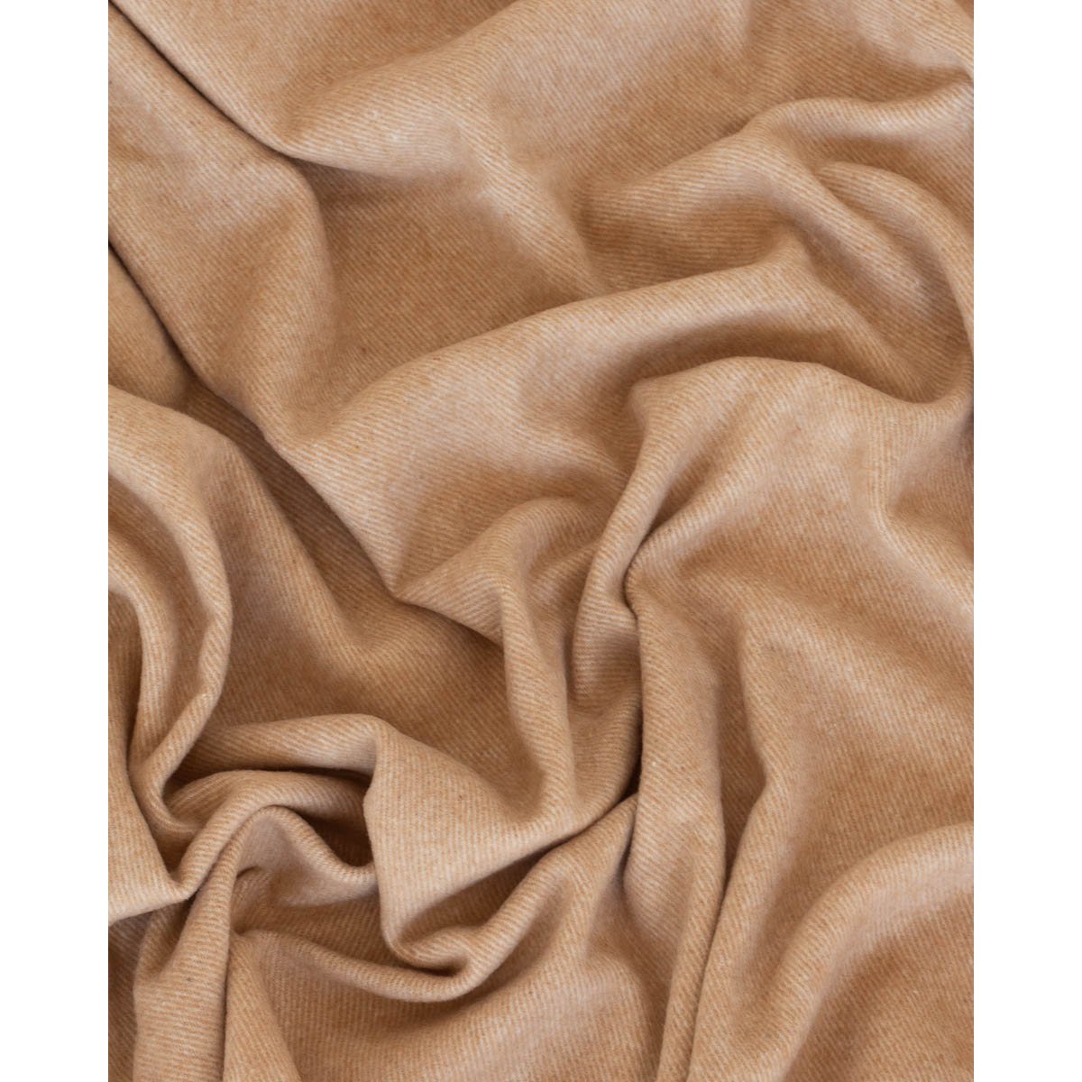 Merino/Cashmere Throwd Deken Tibet Beige MoST Blankets