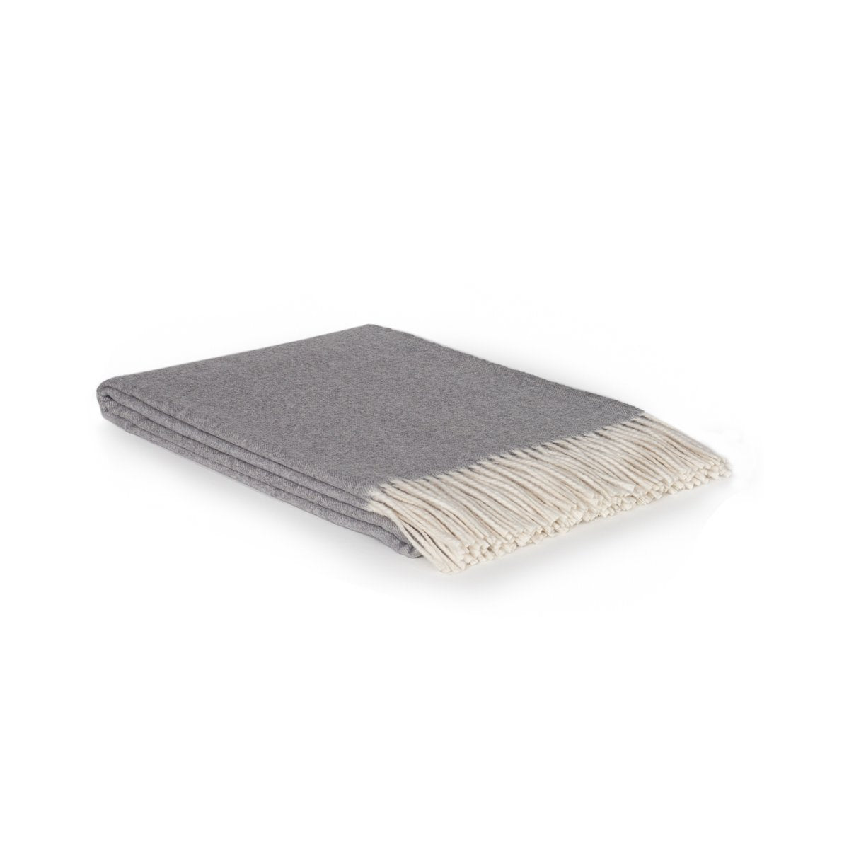 Merino/Cashmere Throwd Deken Tibet Gray MoST Blankets