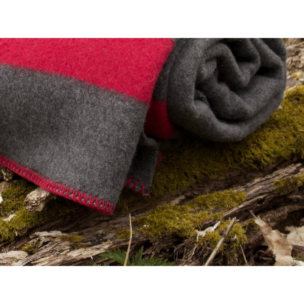 Merinodeken SWISS ARMY - grijs MoST Blankets