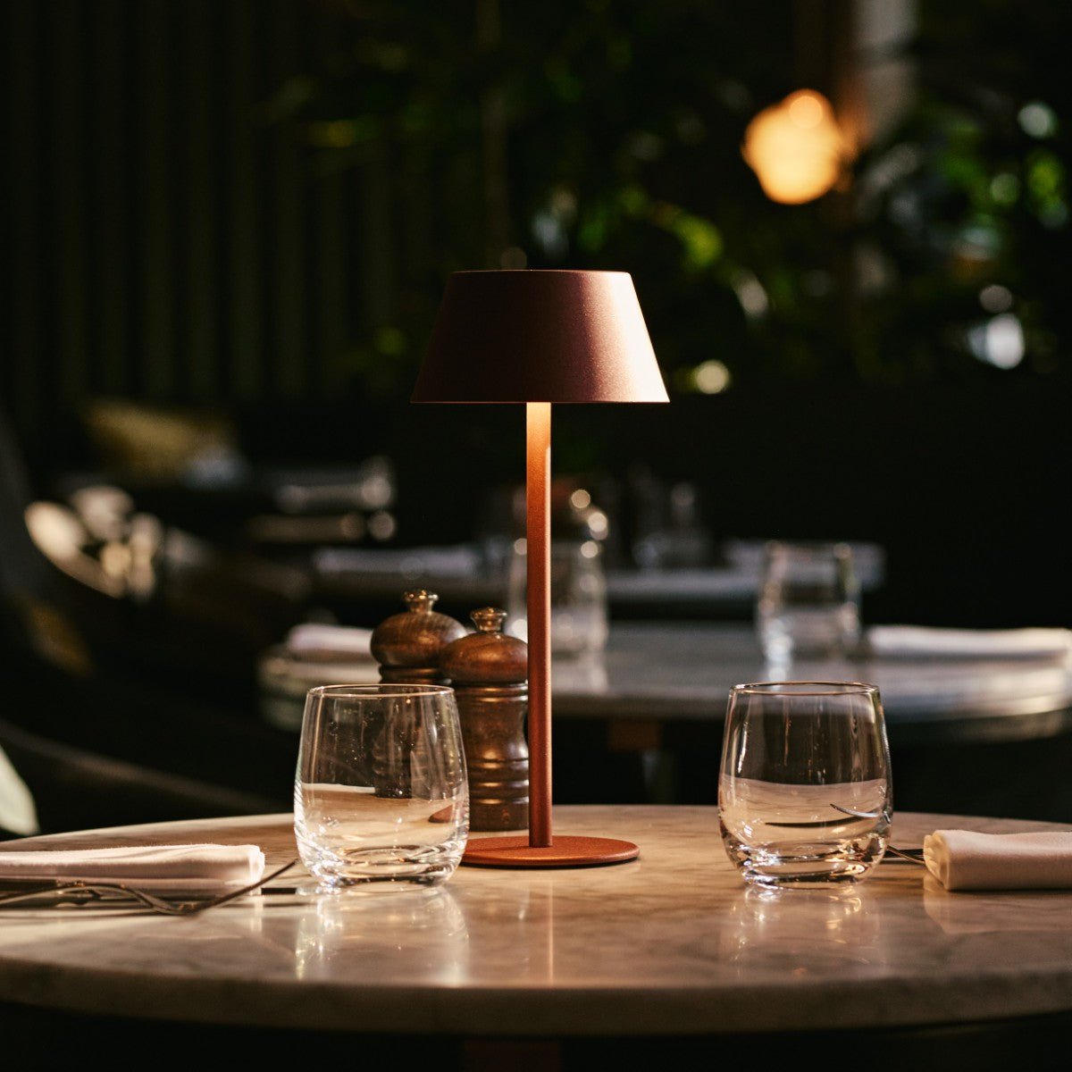 Milou Bronze - Tafellamp zonder kabel L Modern, Design & 3 Light Modi Tavellio - Amsterdam