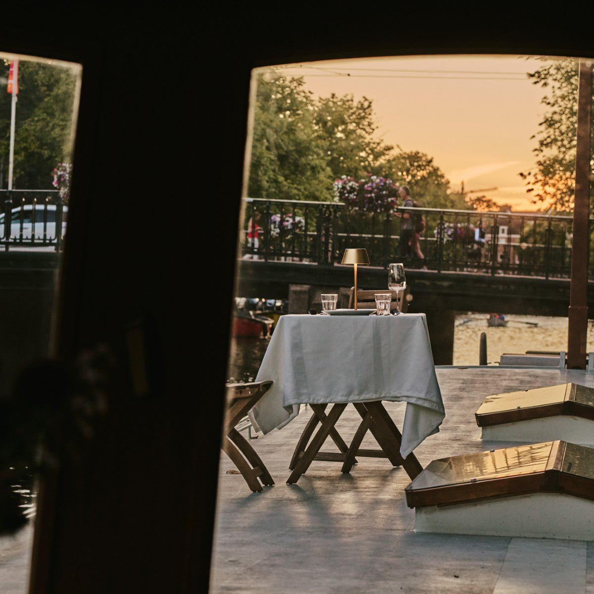 Milou Gold - tafellamp zonder kabel L Modern, Design & 3 Light Modi Tavellio - Amsterdam