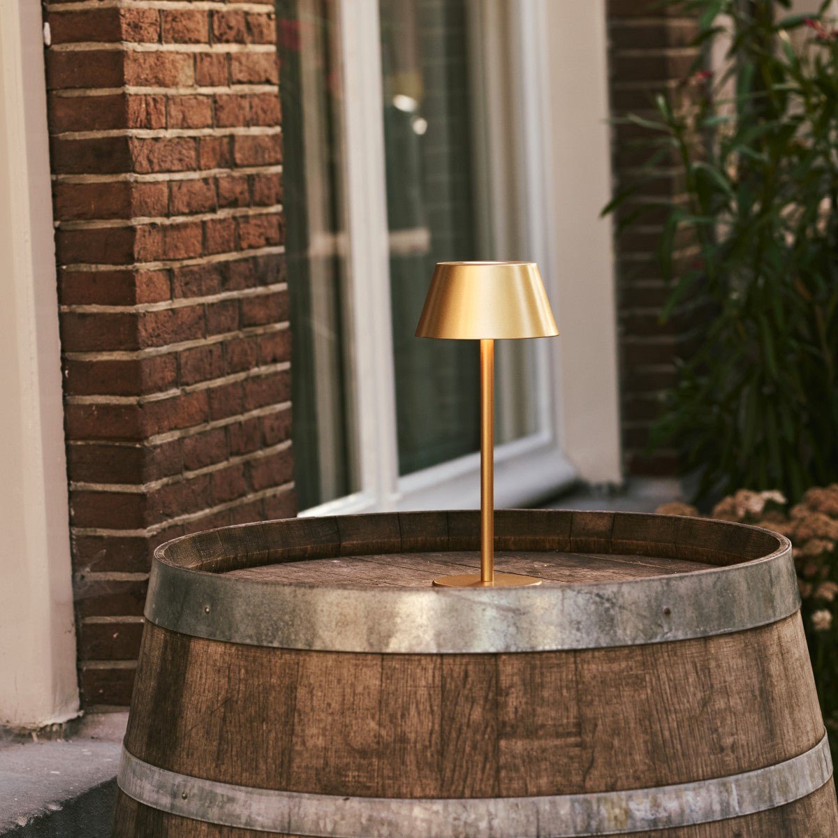 Milou Gold - tafellamp zonder kabel L Modern, Design & 3 Light Modi Tavellio - Amsterdam