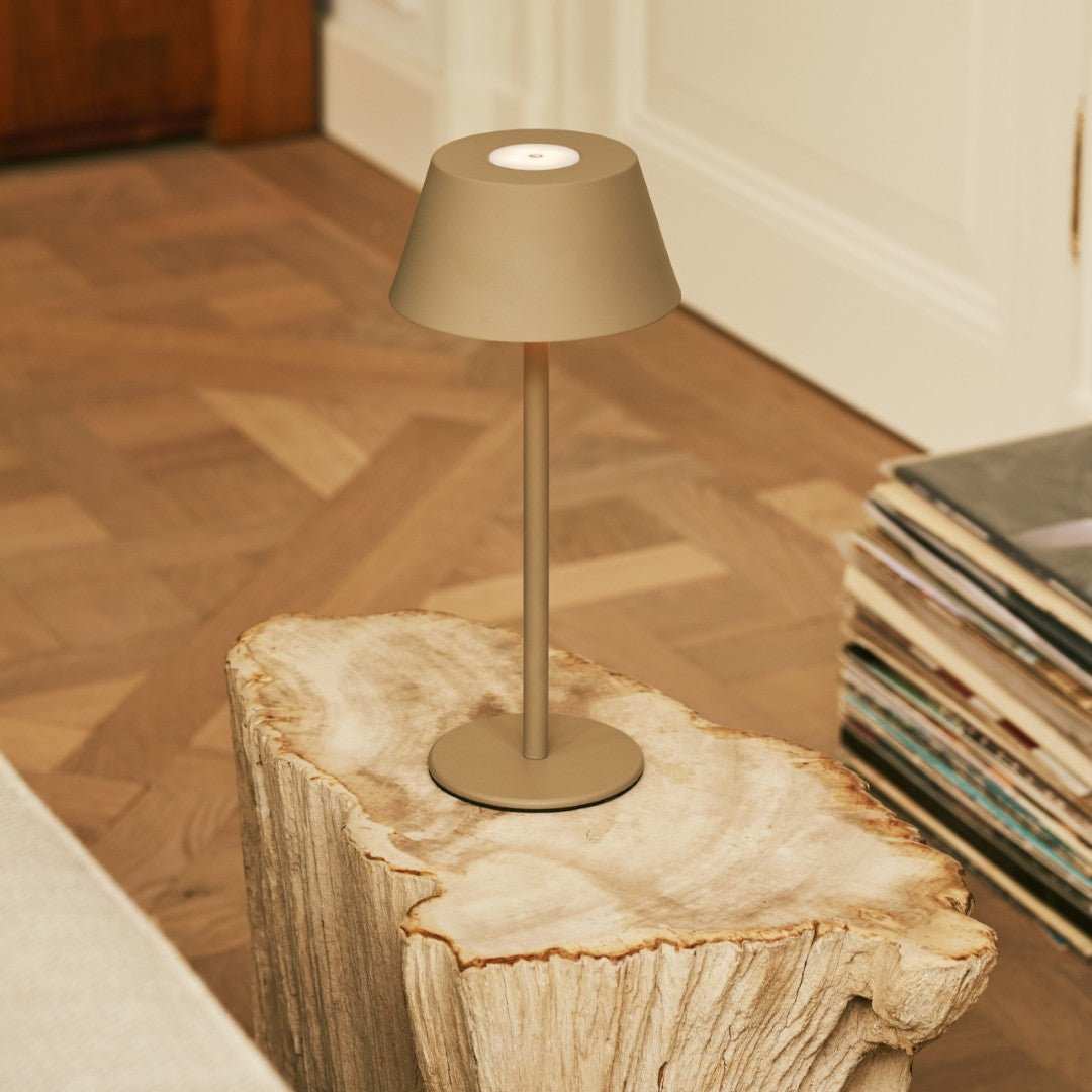 milou koala brown – tafellamp zonder kabel - oplaadbaar -  3 lichtstanden – tavellio Tavellio - Amsterdam