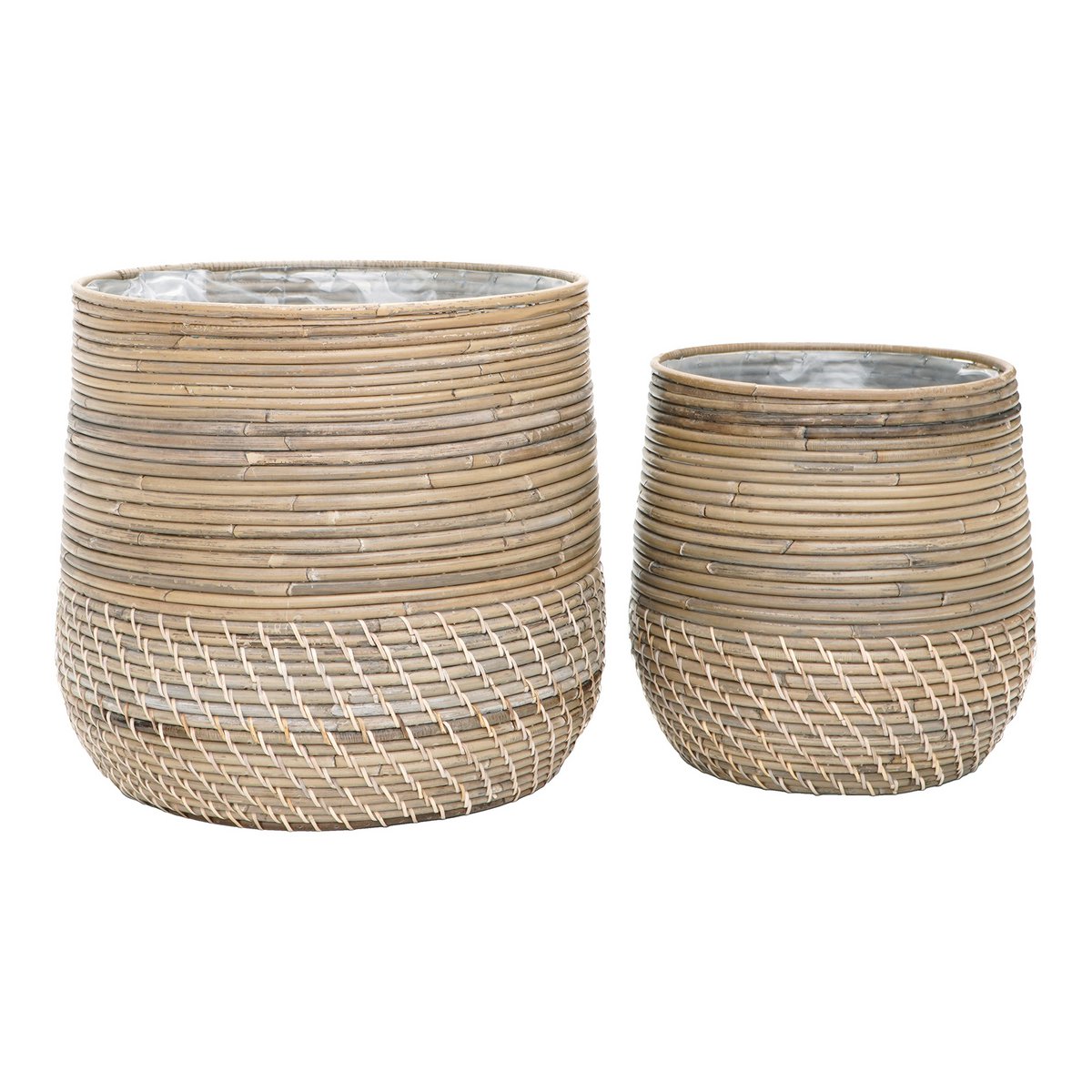 Moro -manden - Natural Kubu Rattan - Set van 2 House Nordic ApS