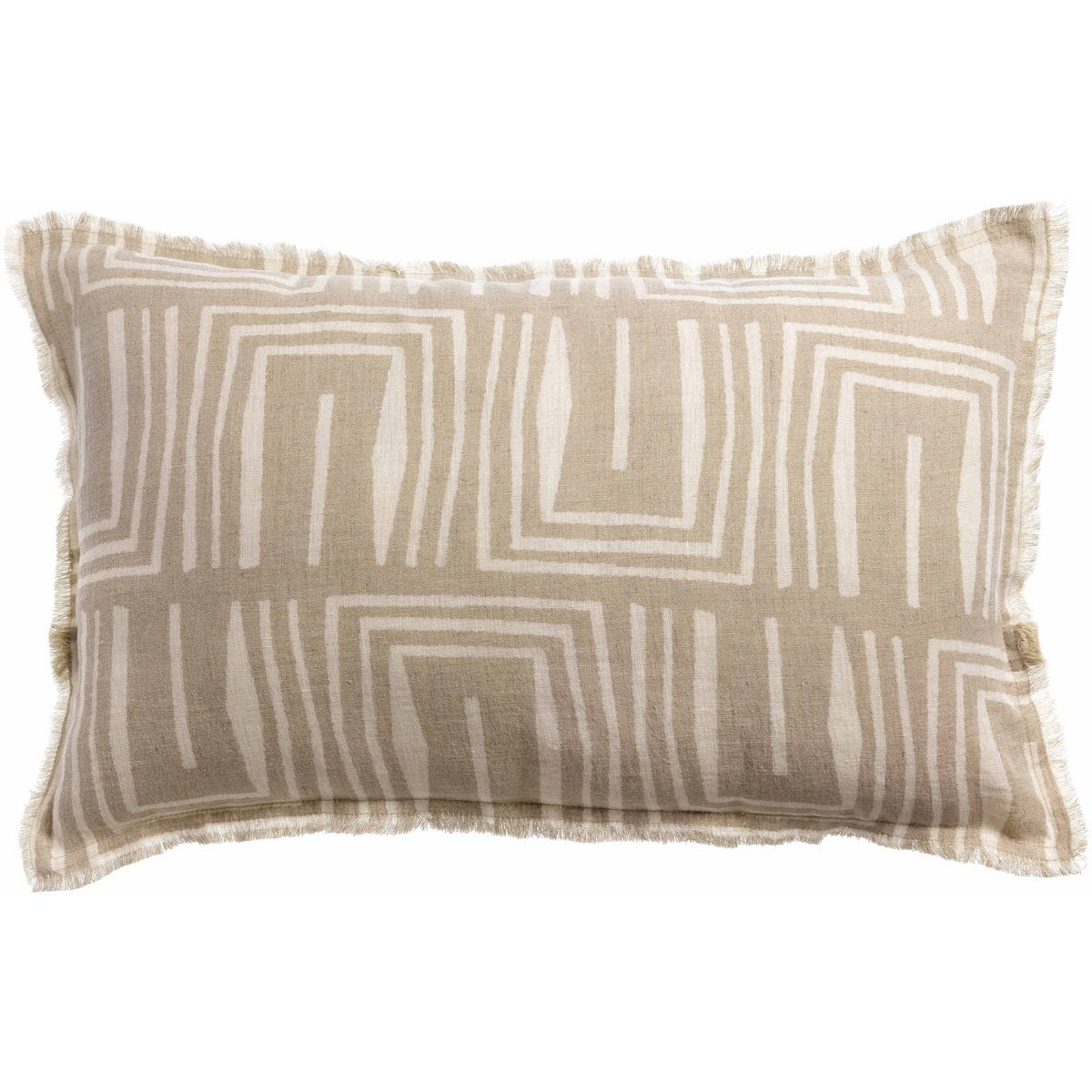 Natural Tina Print Cushion 40 x 65 VIVARAISE