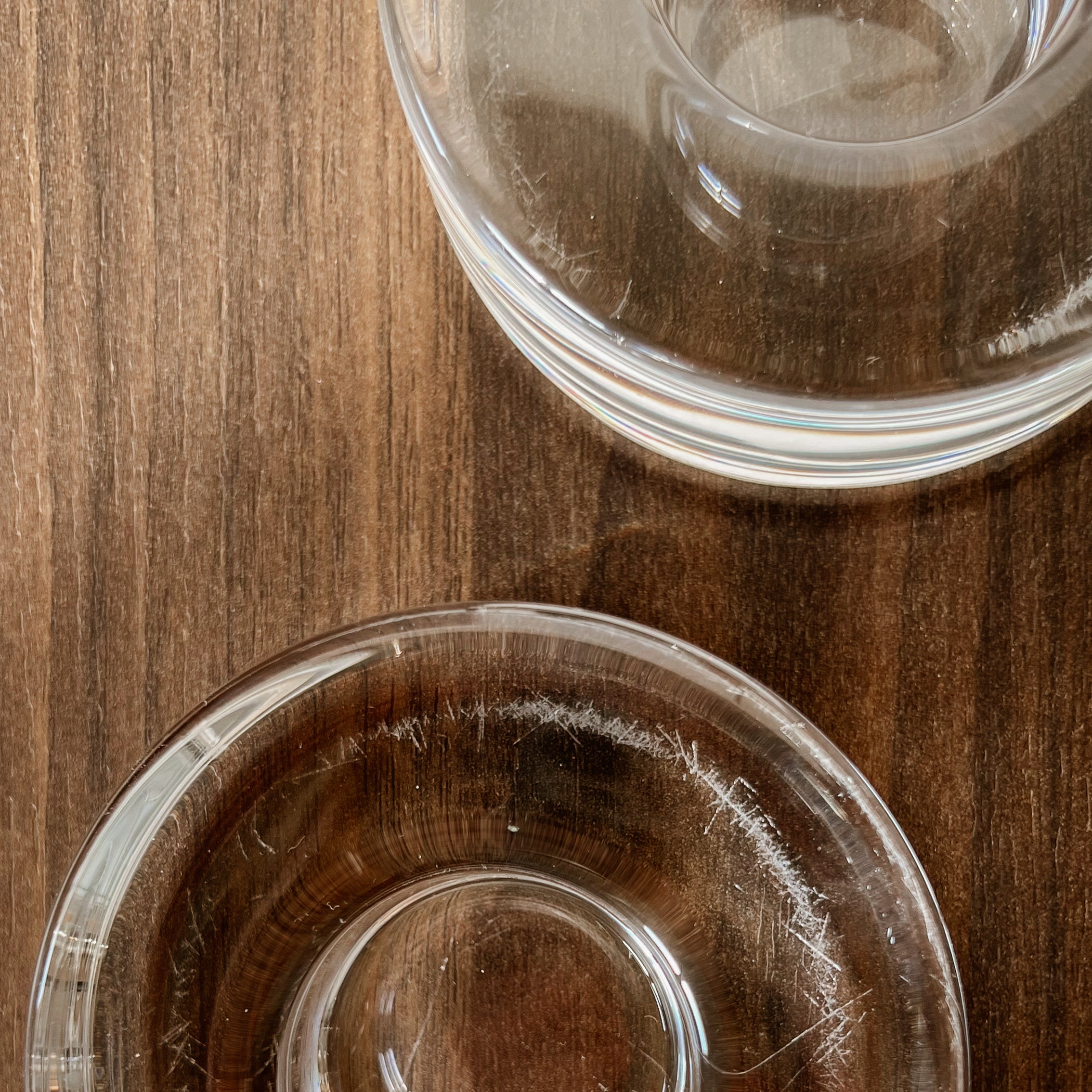 orrefors puck theelichthouders 97 mm – set van 2 - pre-loved Noii HOME