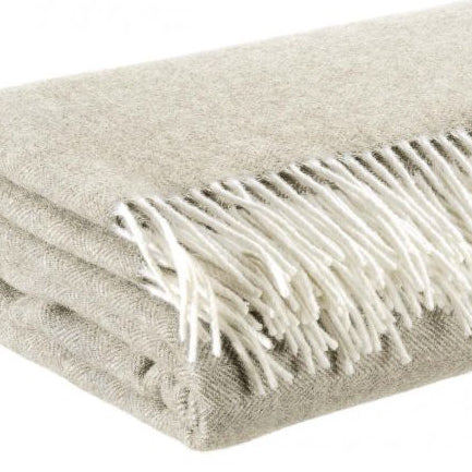 plaid carina cloud – merinowol en kasjmier – vivaraise VIVARAISE