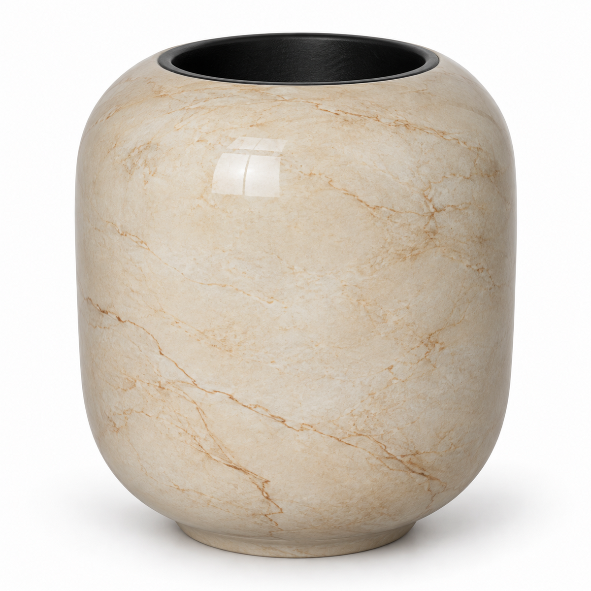 Plantenpot - Lampang beige marble Vase The World