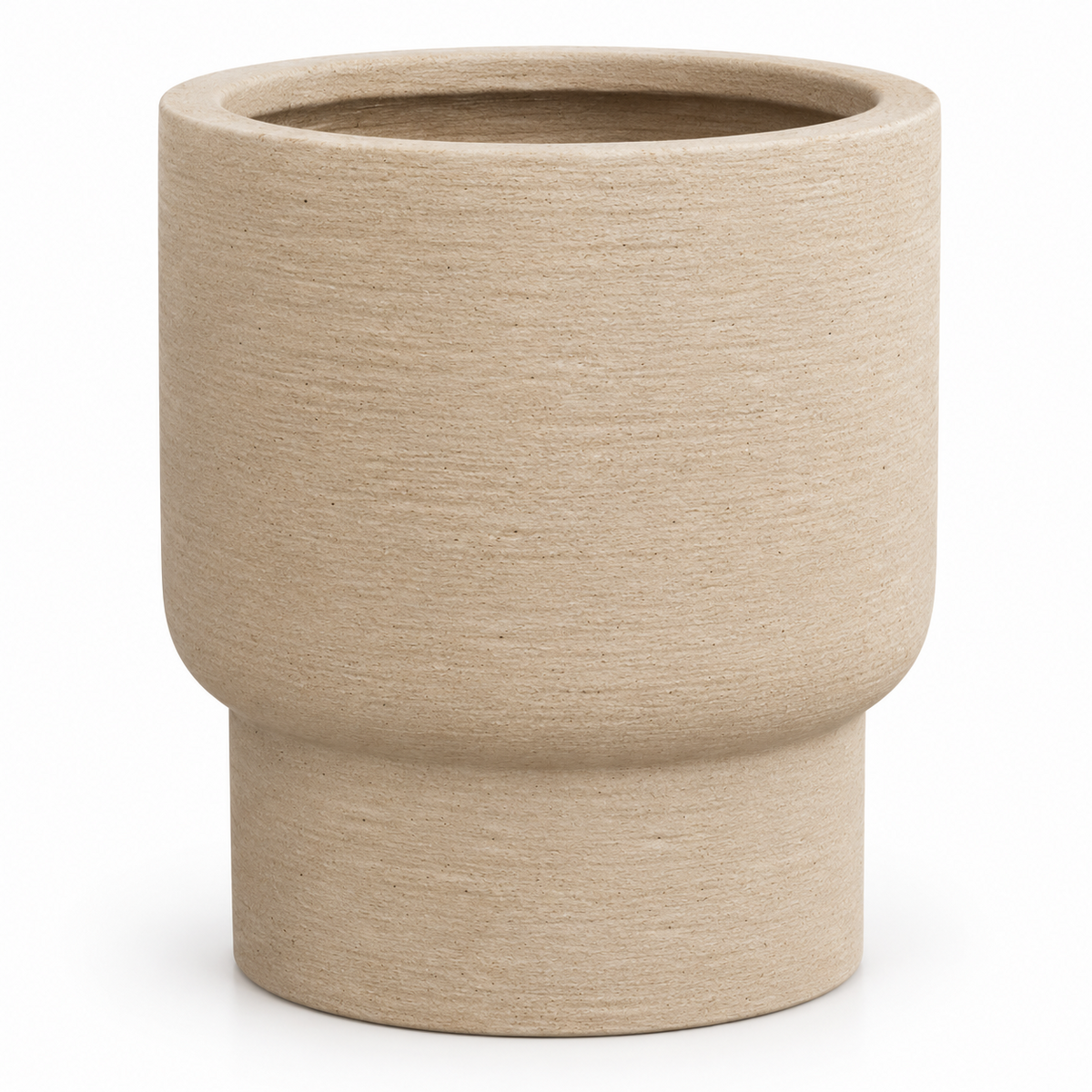 Plantenpot - Roskilde structure beige Vase The World