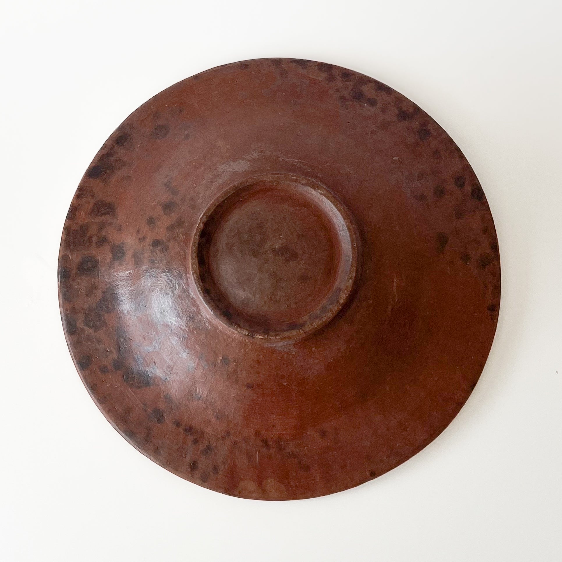 pre-loved aardewerken schaal - roestbruin Noii HOME