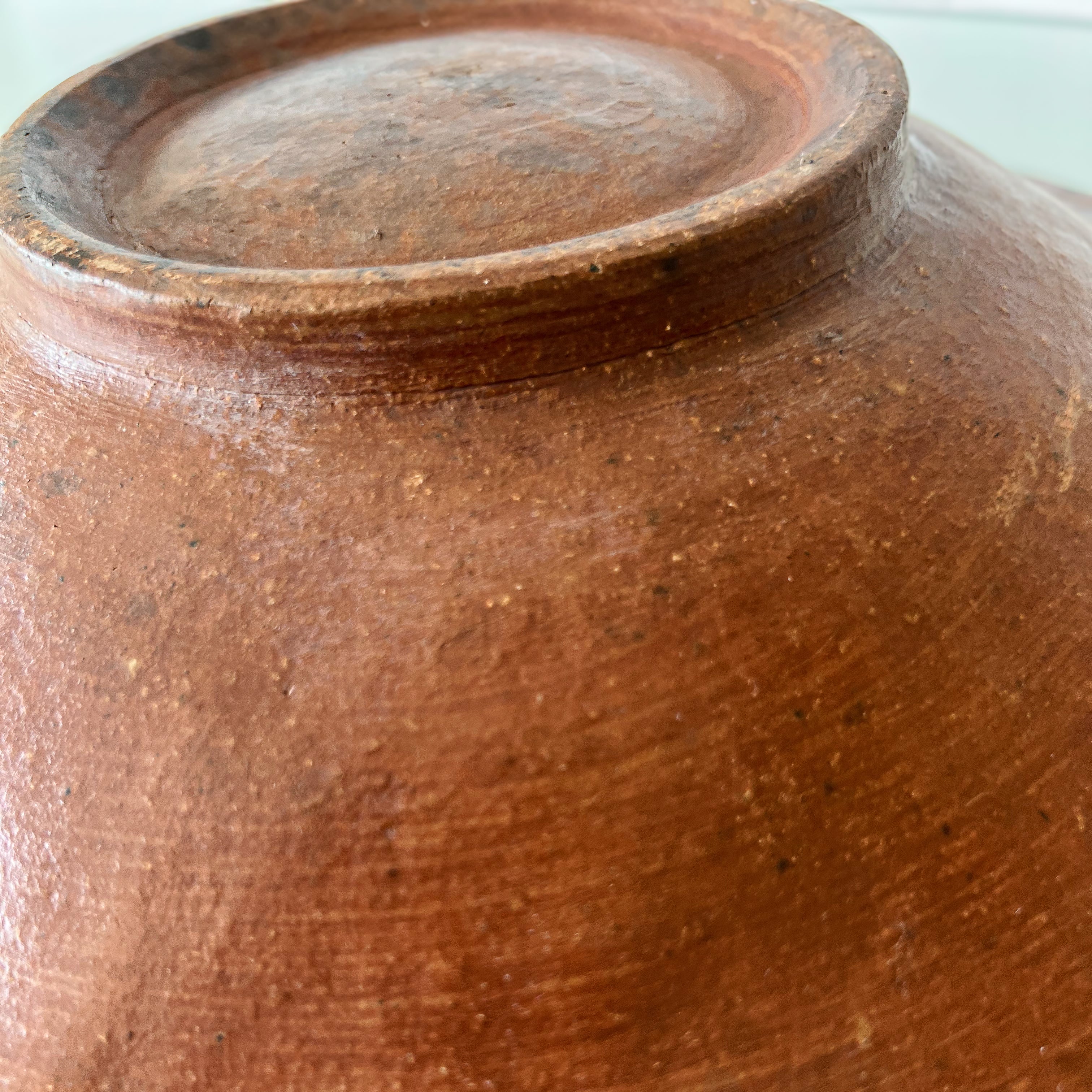 pre-loved aardewerken schaal - roestbruin Noii HOME