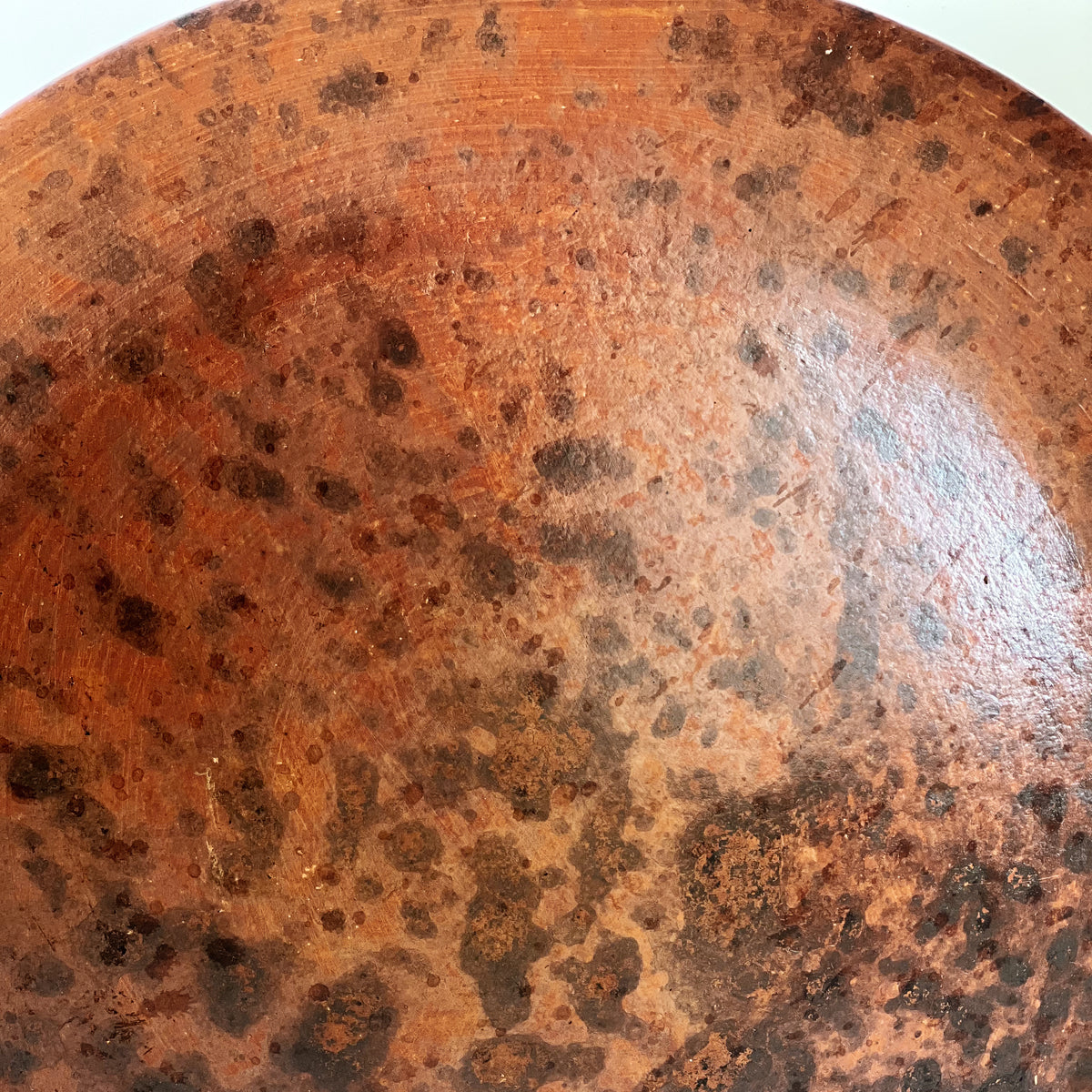 pre-loved aardewerken schaal - roestbruin Noii HOME