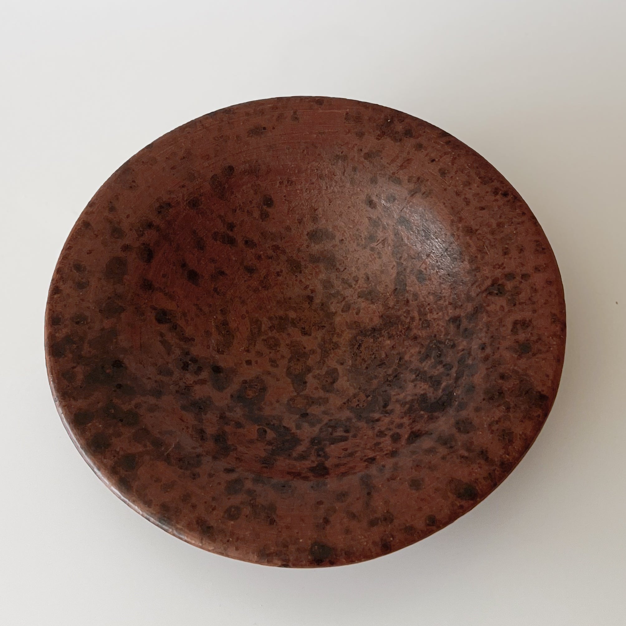 pre-loved aardewerken schaal - roestbruin Noii HOME