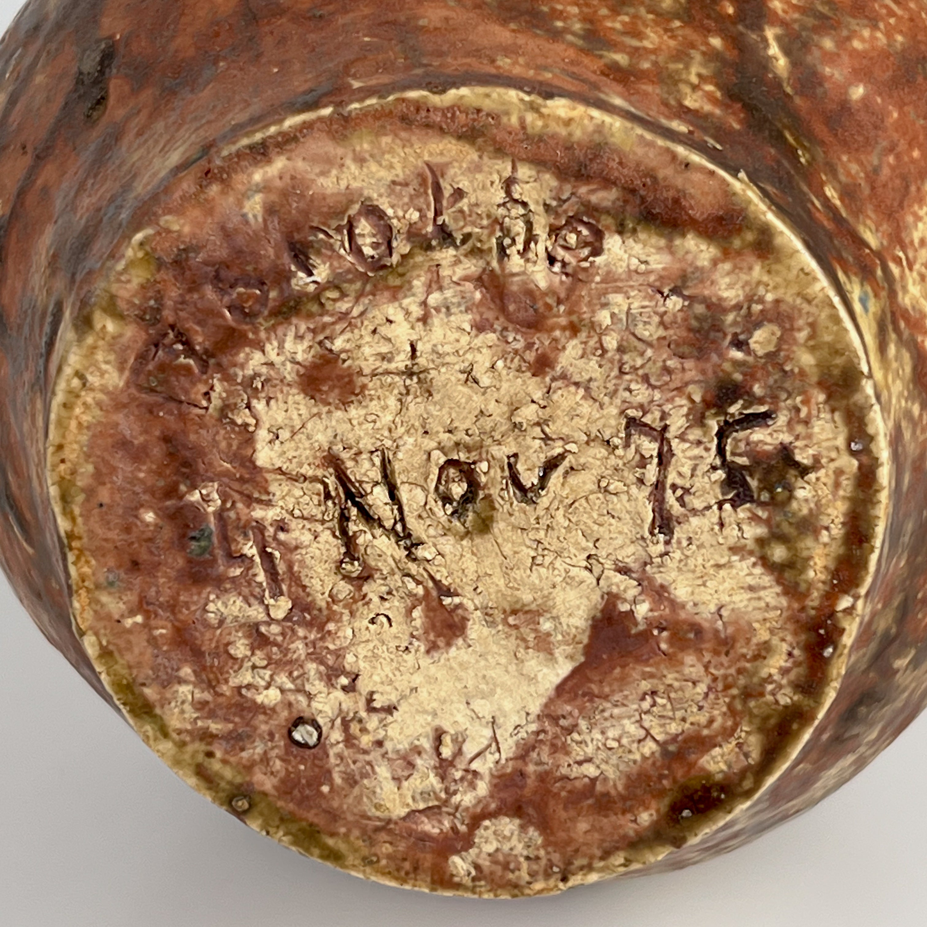 pre-loved keramische vaas – studio pottery – 1975 Noii HOME