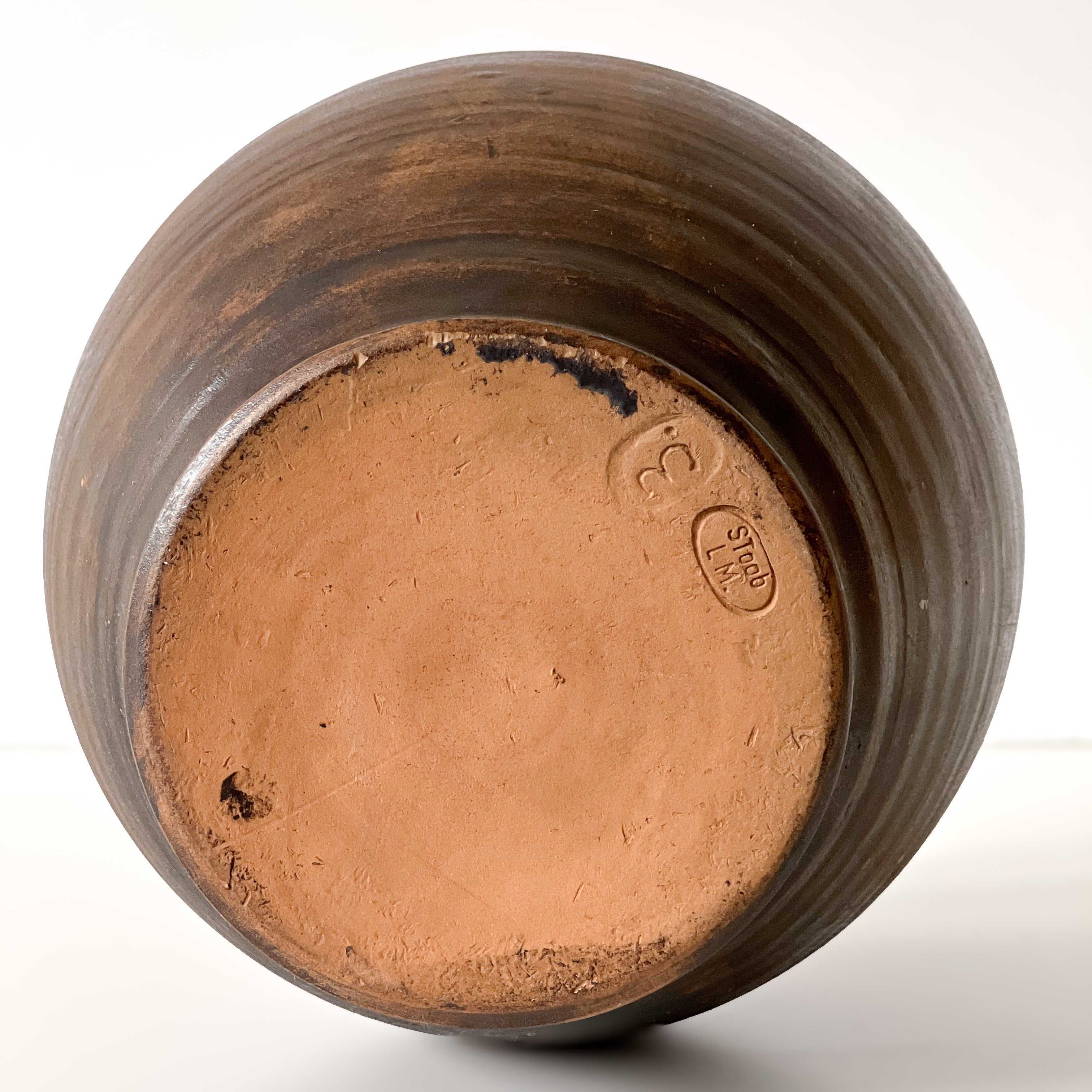pre-loved Stoob kruik – donkerbruin aardewerk Noii HOME