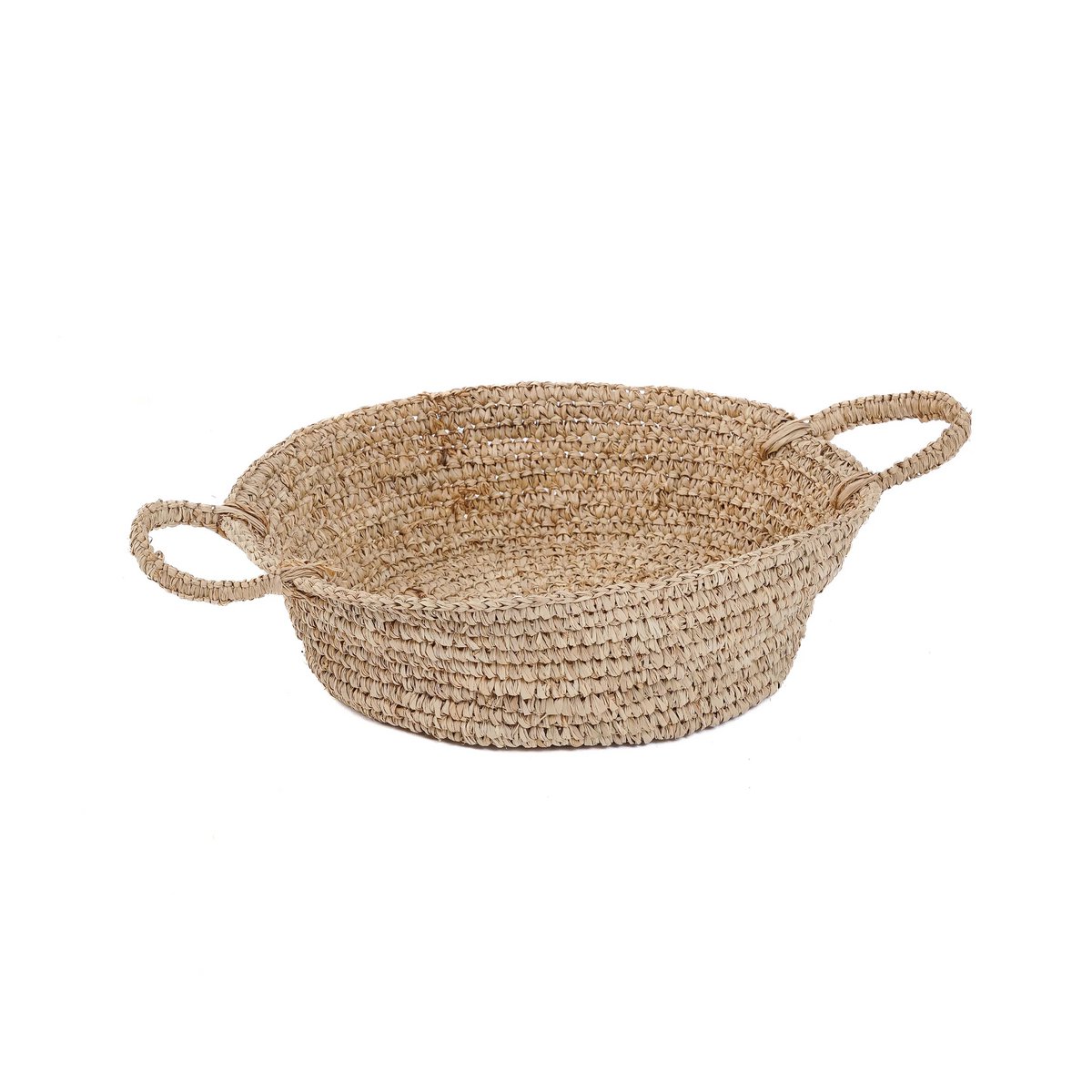 raffia mandenbak – naturel – m – bazar bizar Bazar Bizar Living