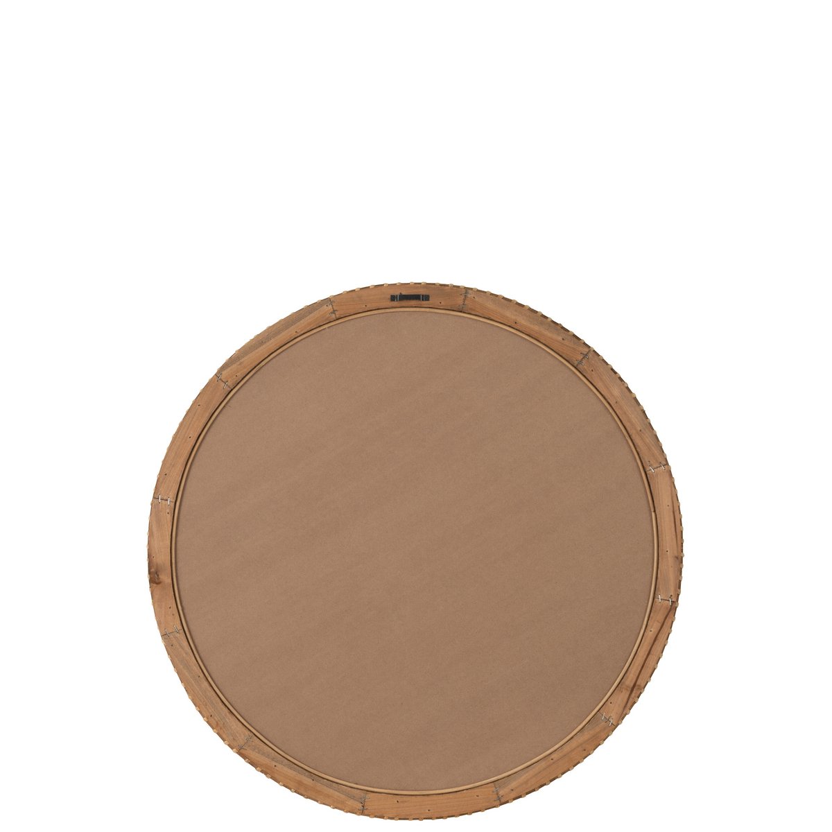 spiegel rond - gevlochten houten frame – Ø75 cm