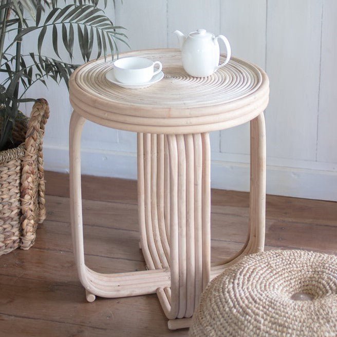 Rotan Bijzettafel | Bijzettafel | Banktafel KANTHI Soeji