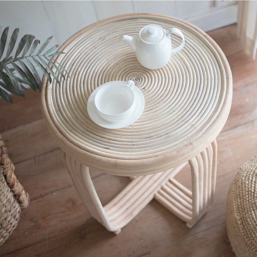 Rotan Bijzettafel | Bijzettafel | Banktafel KANTHI Soeji