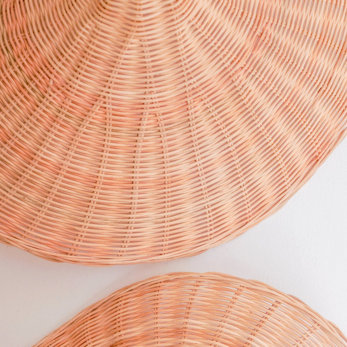 rotan hanglamp sayan – handgemaakte lampenkap van natuurlijke vezels – soeji (2 maten) Soeji