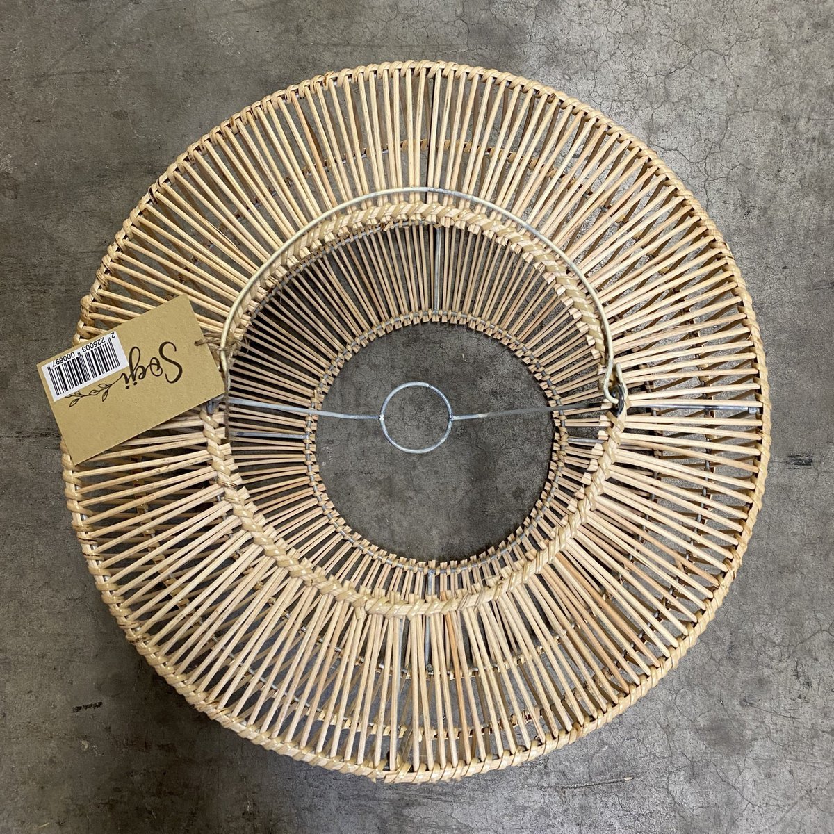 Rotanlamp | Boho lampenkap | Hanglamp LIKU (2 maten) Soeji