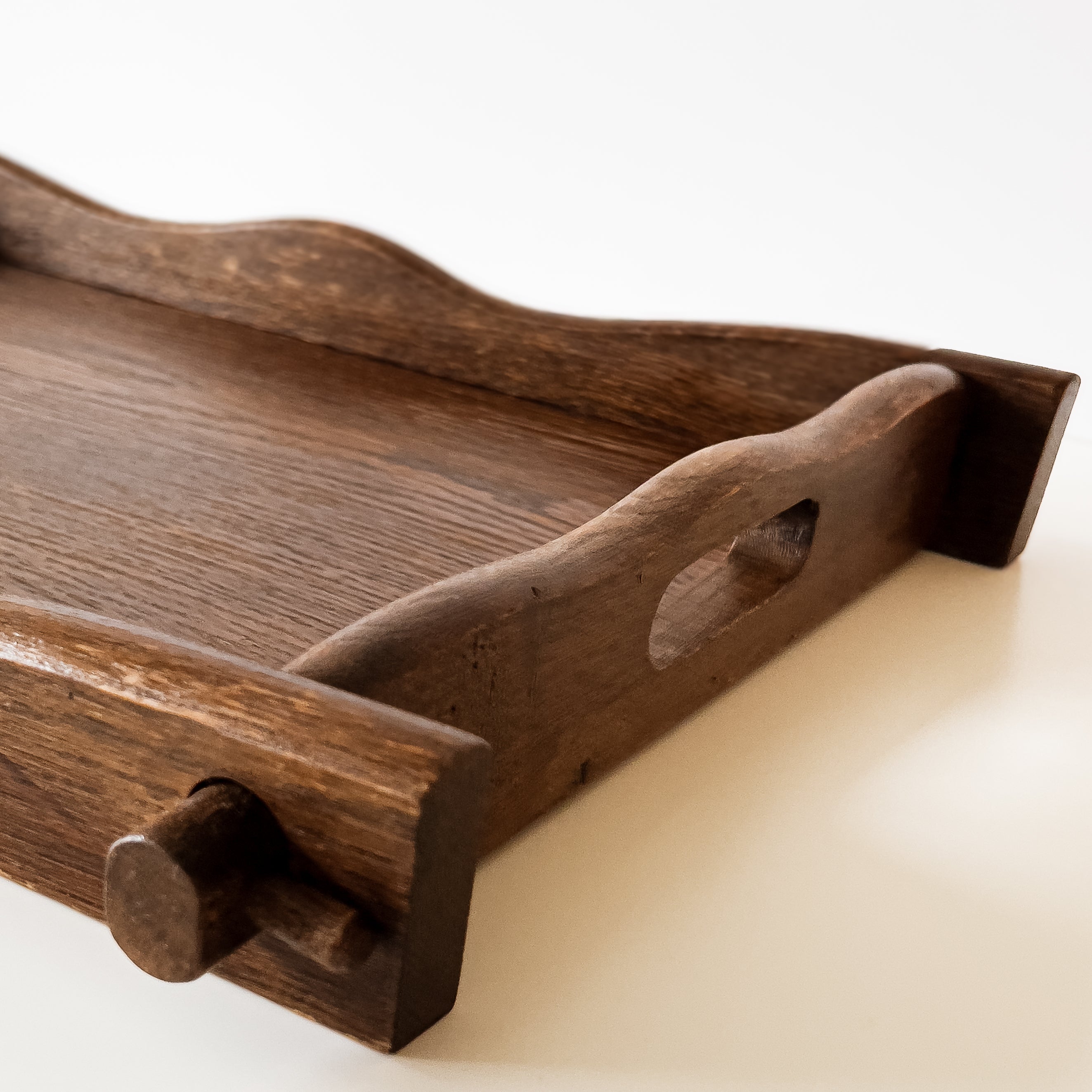 rustiek eikenhouten dienblad – pre-loved Noii home
