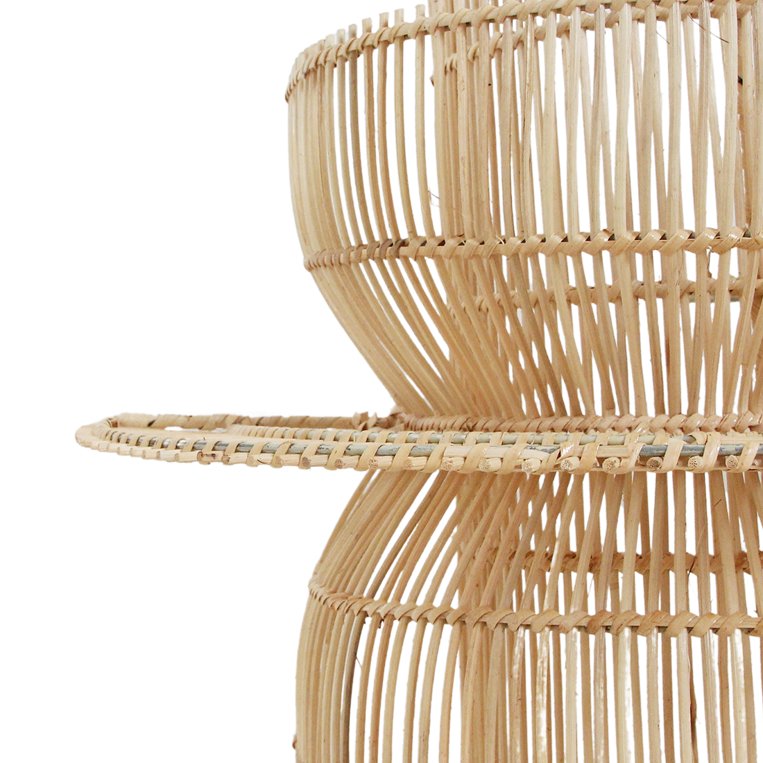 Saturn rotan wandlamp Raw Materials