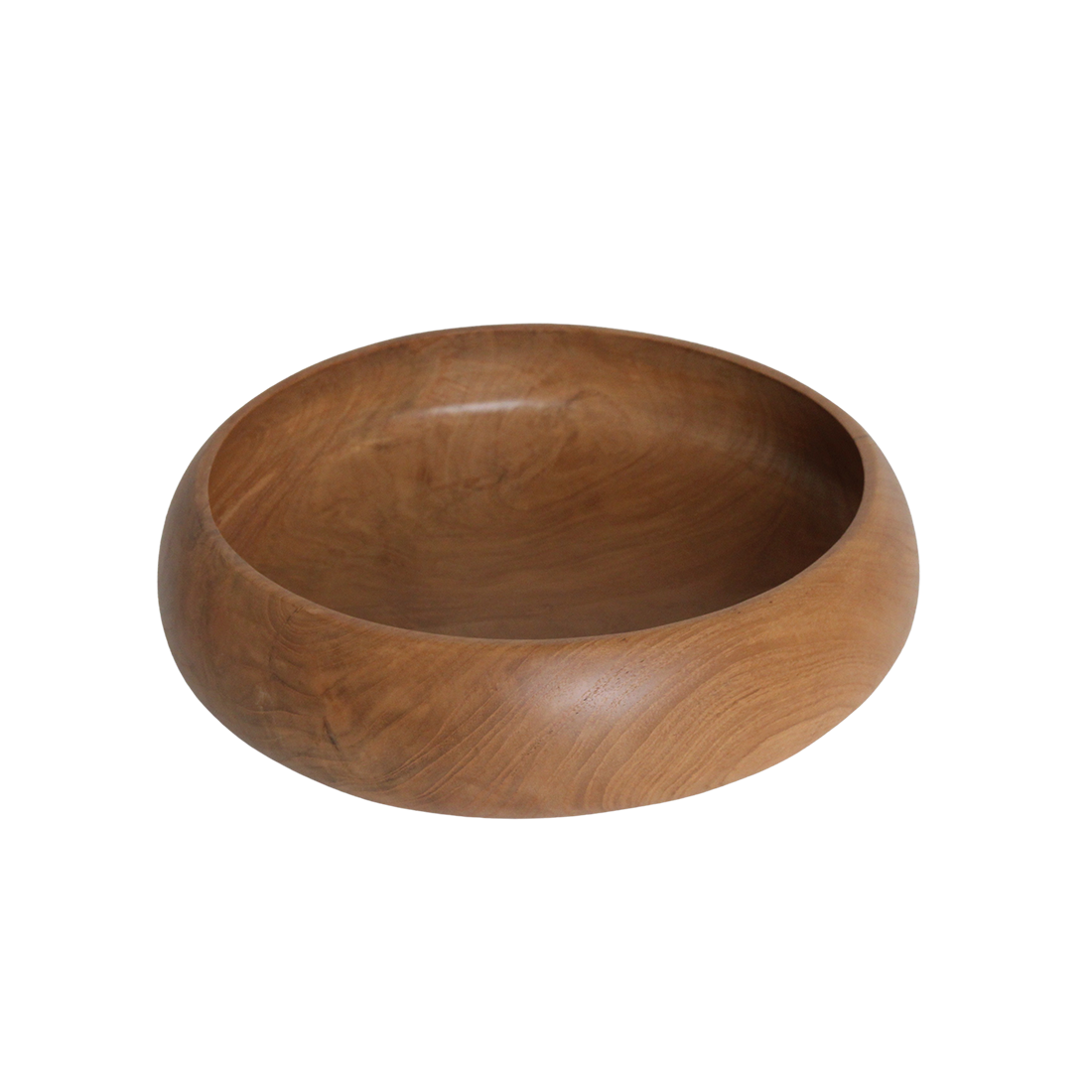 Sera teakhouten schaal Ø 30 cm Raw Materials