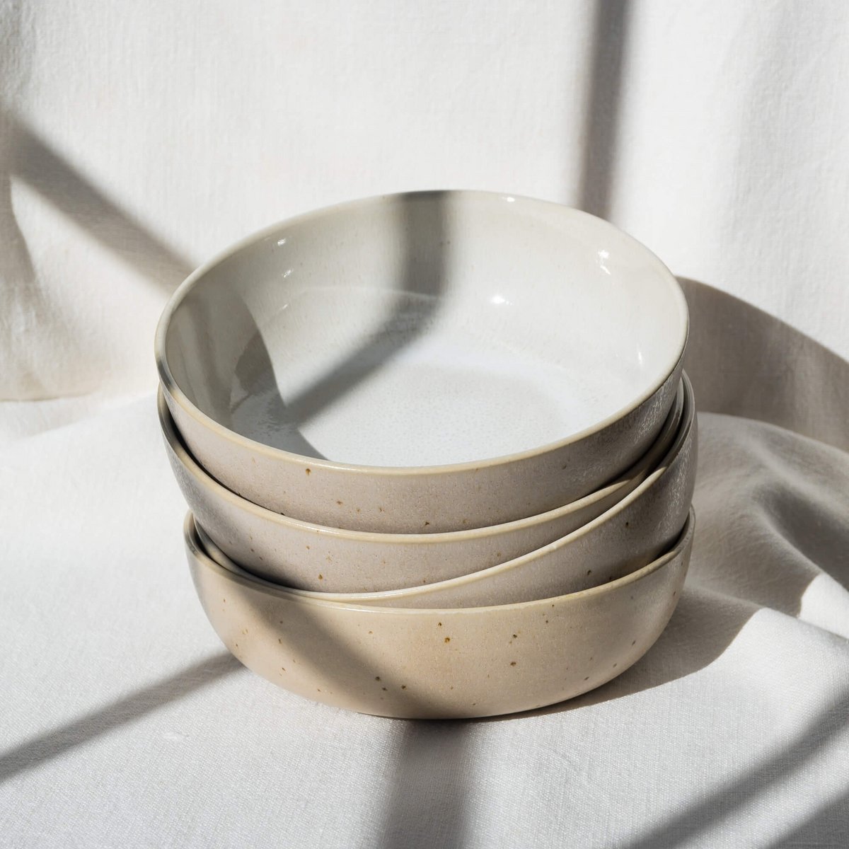 Serviesset Eelina – beige steengoed EDDA Stoneware