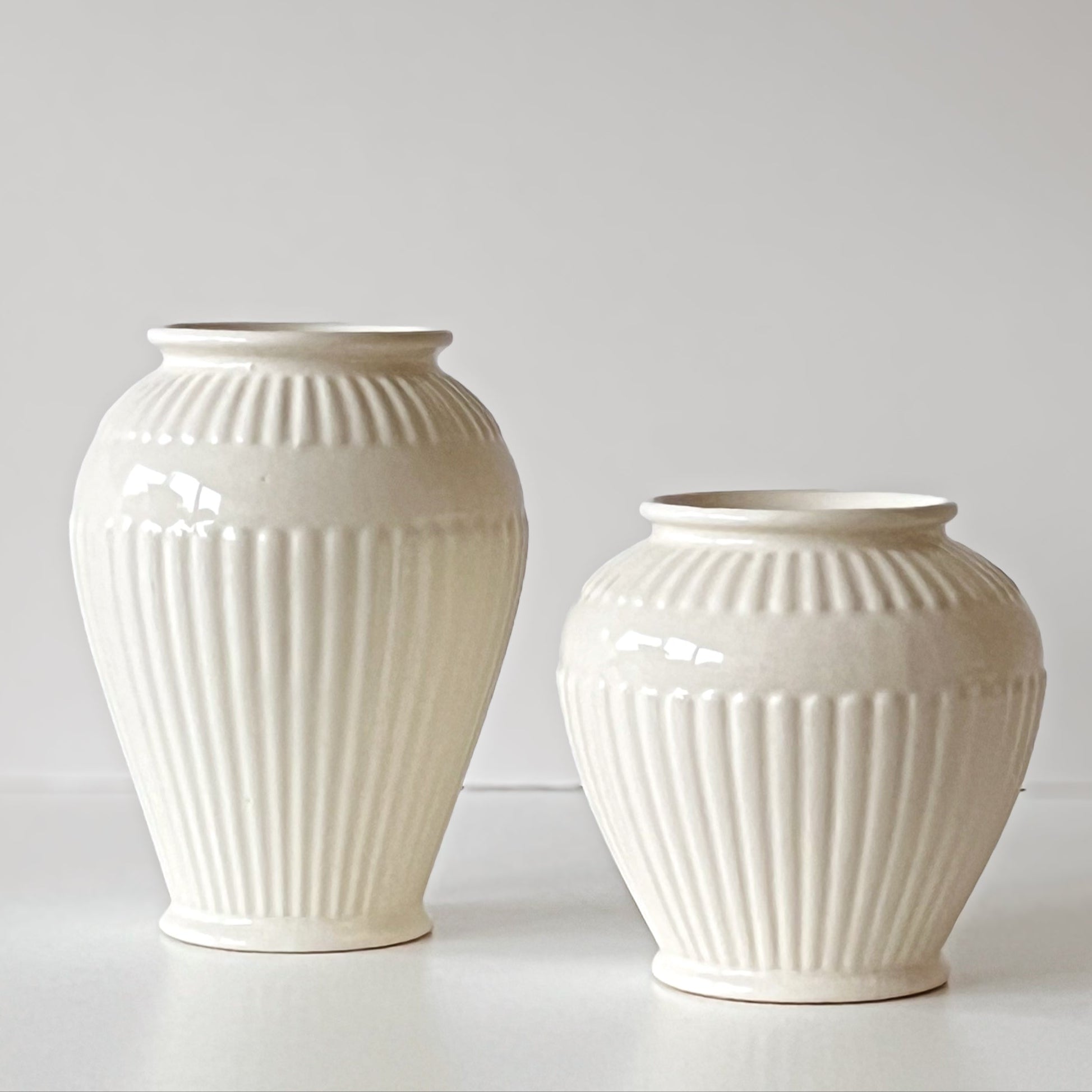 set vintage vazen – off white – secla portugal Noii HOME