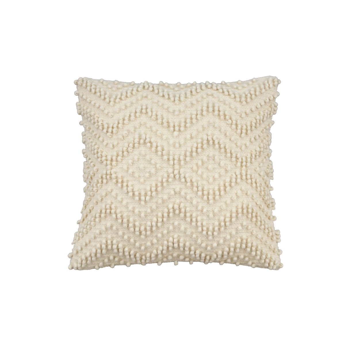 Soft Cream Cushion Cover / Kussenhoes – Tufted Pattern – 45x45 cm – Urbane Hide Urbane Hide