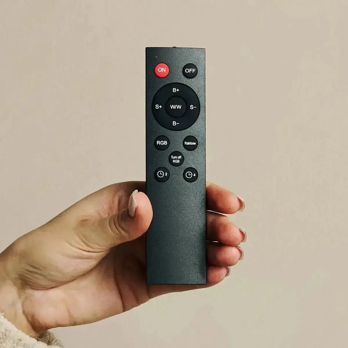 Tess Steengrijs Oplaadbare Wandlamp | Bewegingssensor, 20 lichtmodi Afstandsbediening Tavellio - Amsterdam