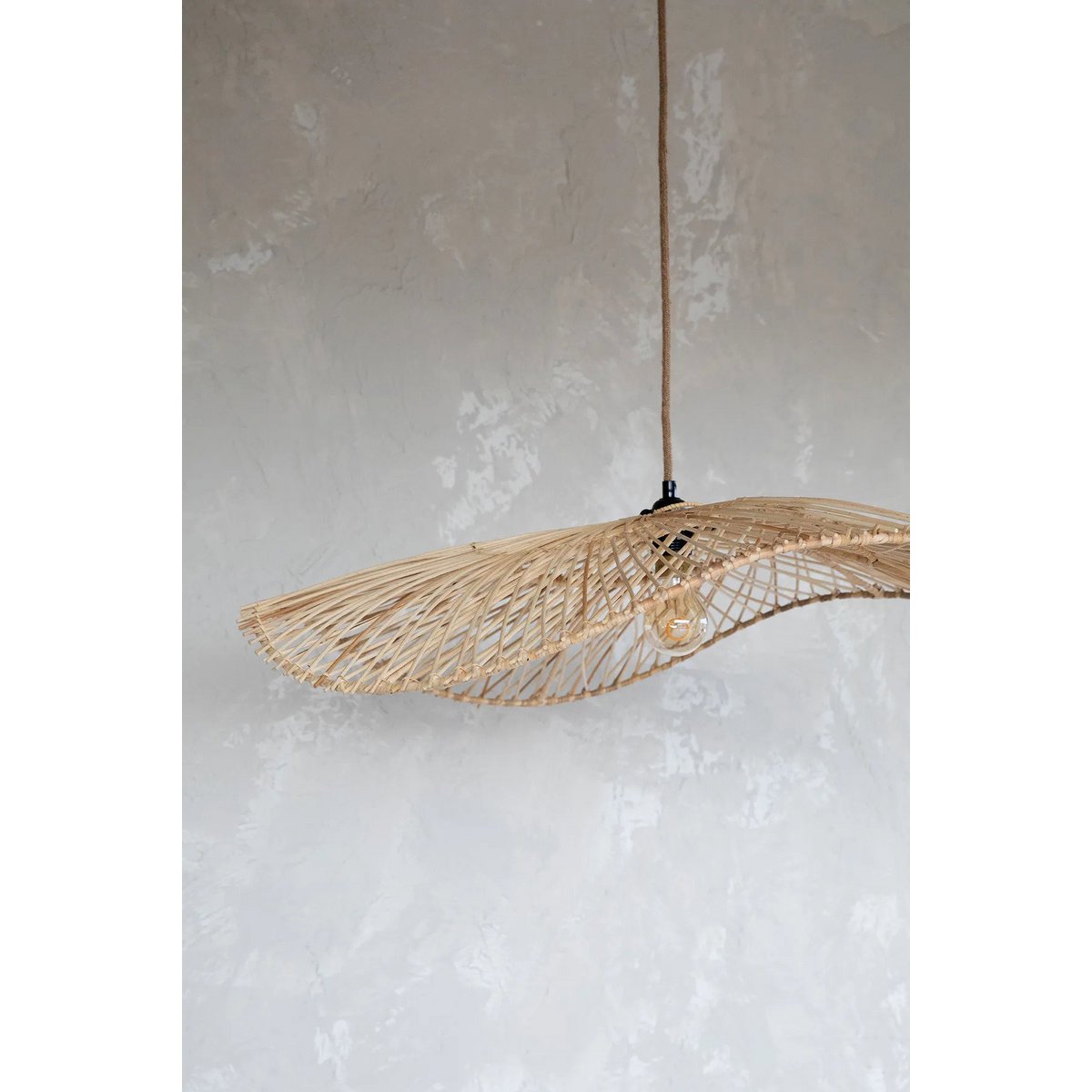 The Chapeau Hanglamp - Naturel - L. Bazar Bizar Living