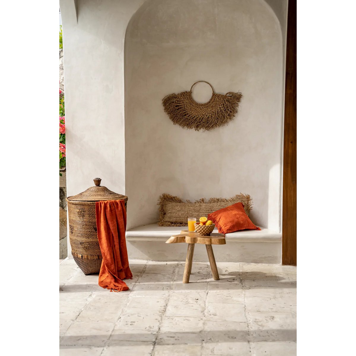 The Colonial Wasmand - Naturel Bruin - XL Bazar Bizar Living