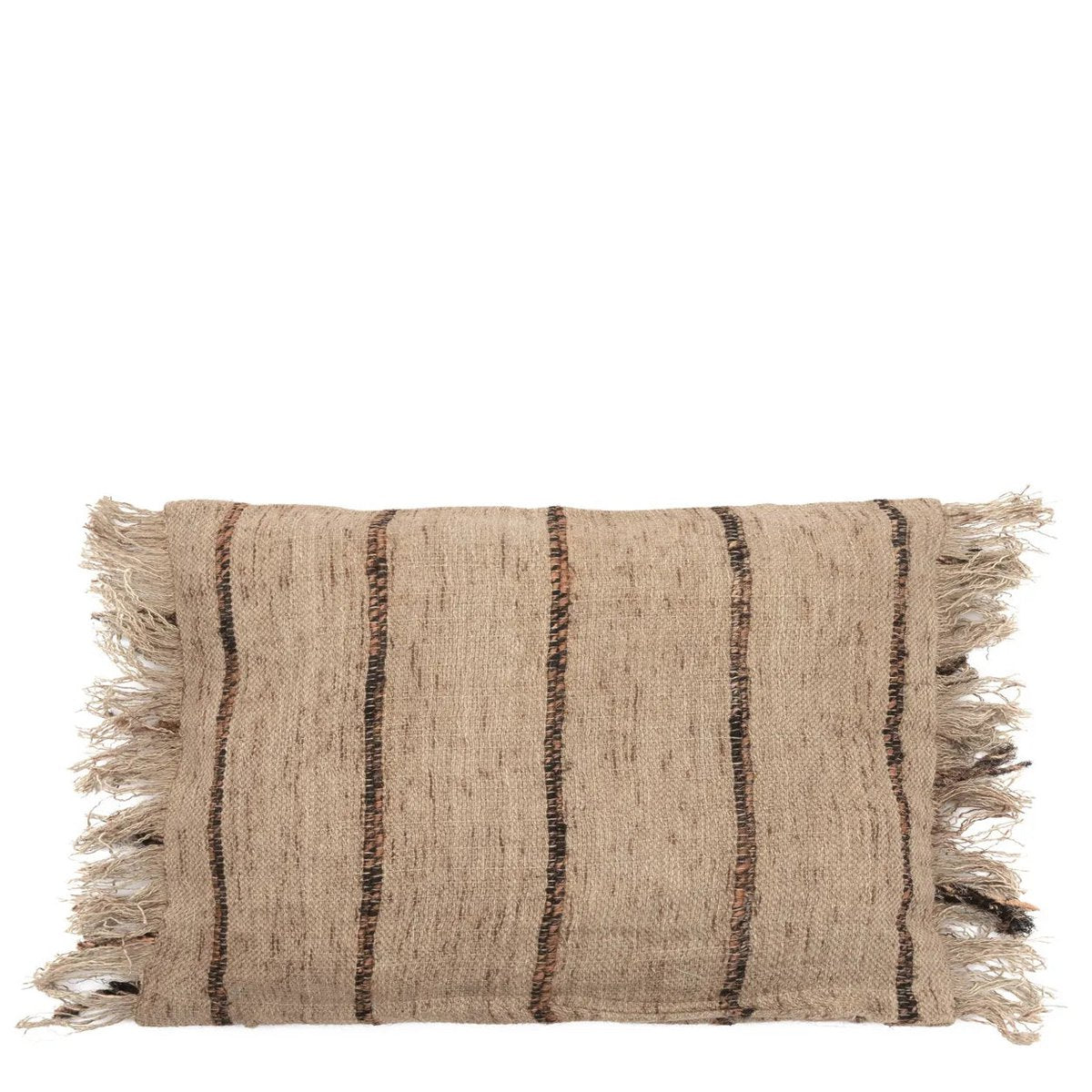 The Oh My Gee Kussenhoes - Beige Zwart - 30x50 Bazar Bizar