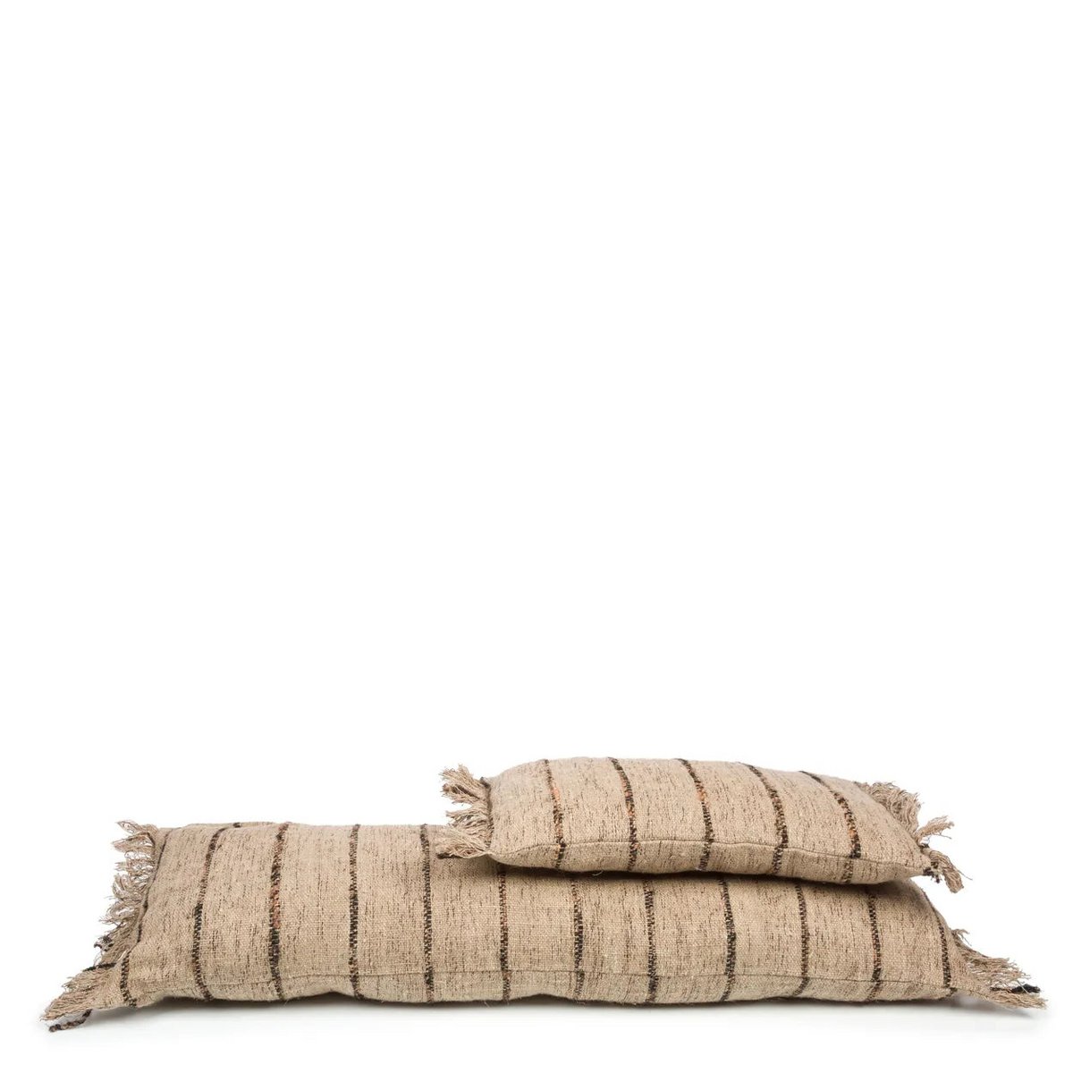 The Oh My Gee Kussenhoes - Beige Zwart - 30x50 Bazar Bizar