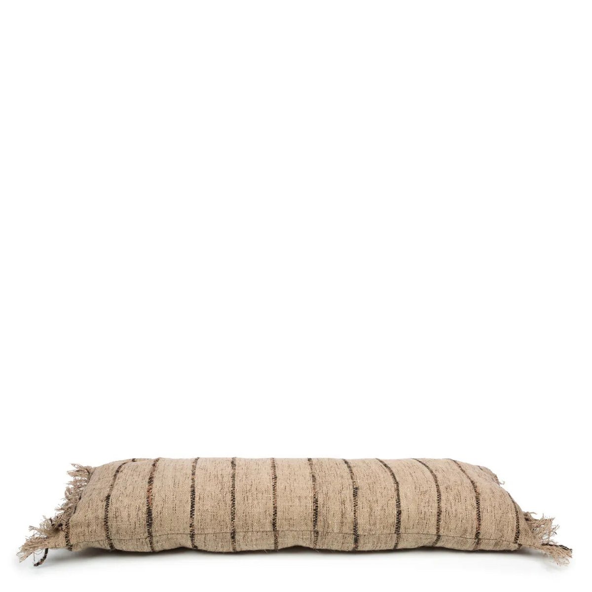 The Oh My Gee Kussenhoes - Beige Zwart - 35x100 Bazar Bizar