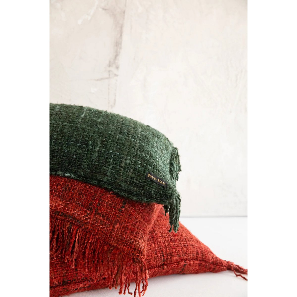 The Oh My Gee Kussenhoes - Bosgroen - 30x50 Bazar Bizar Living