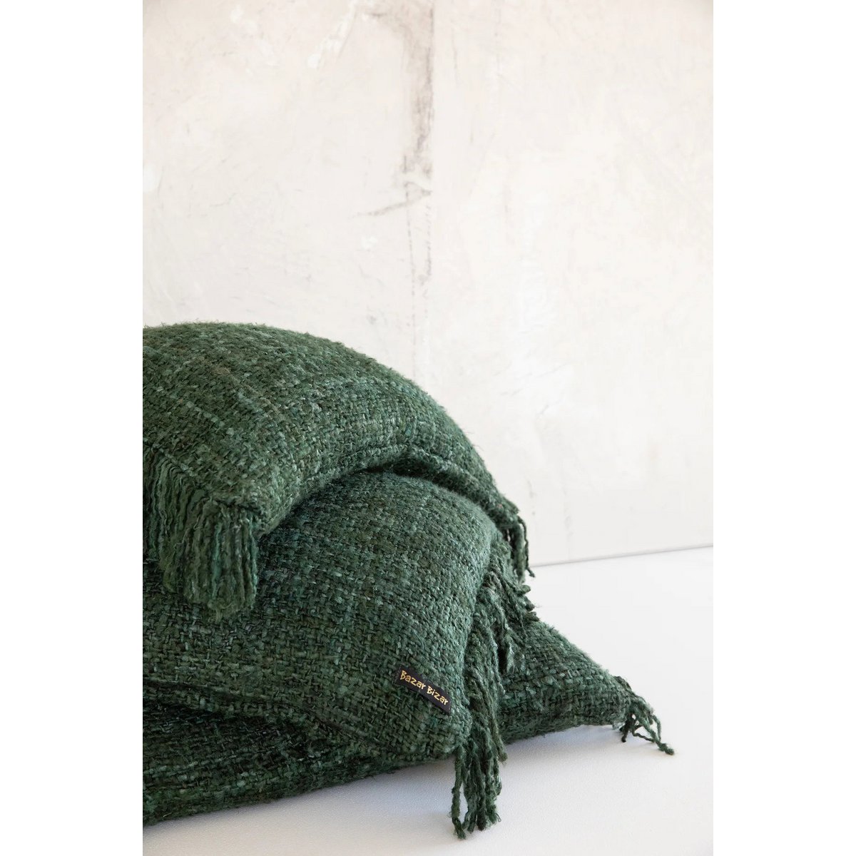 The Oh My Gee Kussenhoes - Bosgroen - 30x50 Bazar Bizar Living