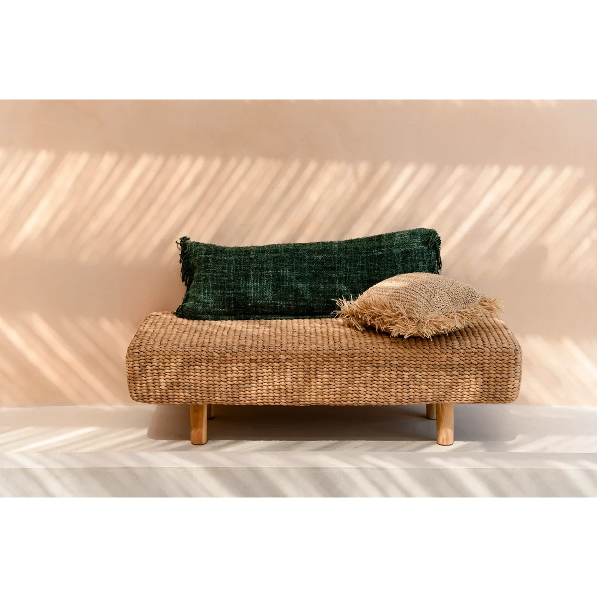 The Oh My Gee Kussenhoes - Bosgroen - 35x100 Bazar Bizar Living